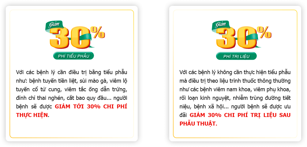 Ưu Đãi Nam Khoa - Phụ Khoa | Phòng Khám Thái Hà